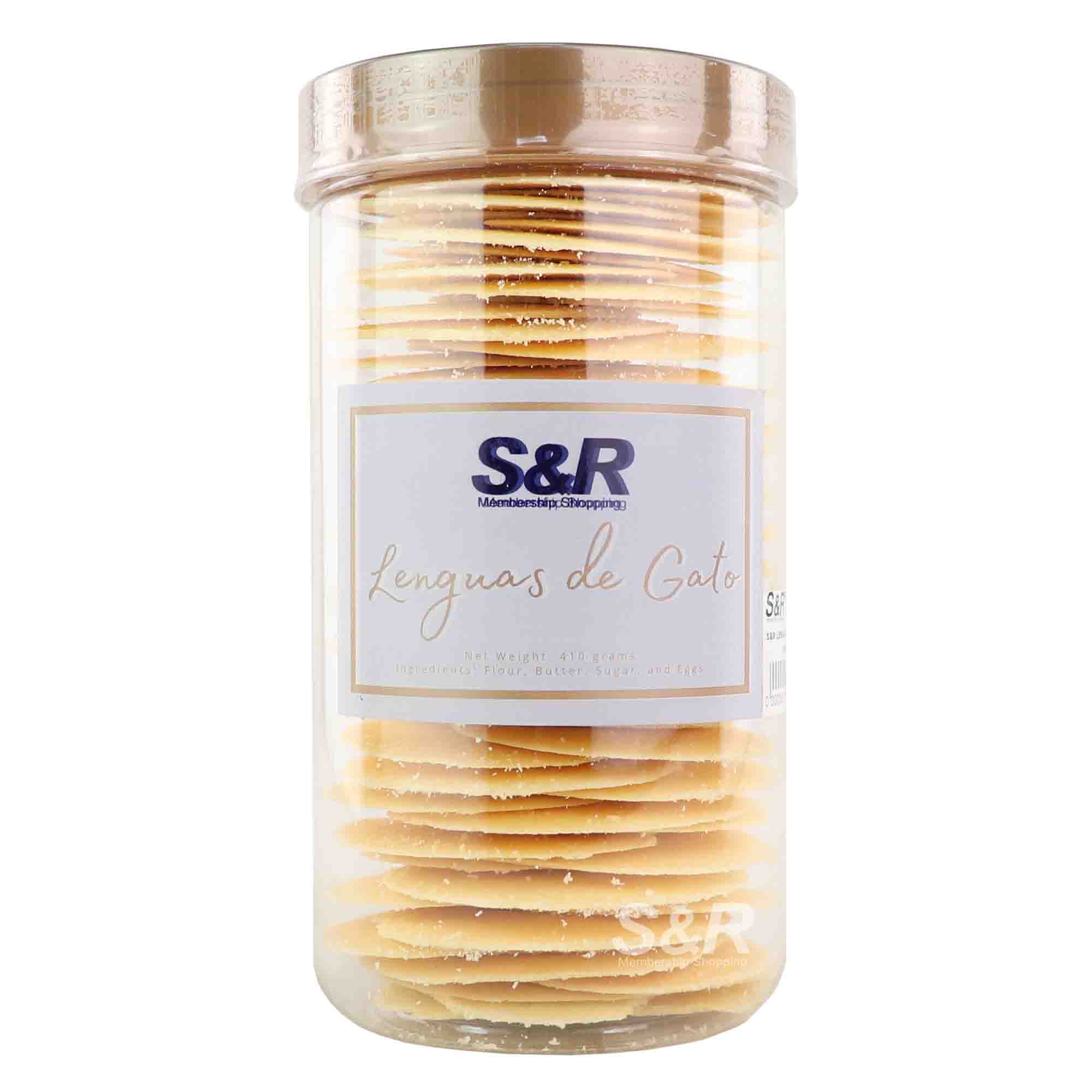 S&R Lenguas de Gato 410g S&R Lenguas de Gato 410g